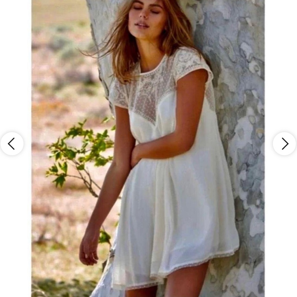 Perfect condition cream dress
